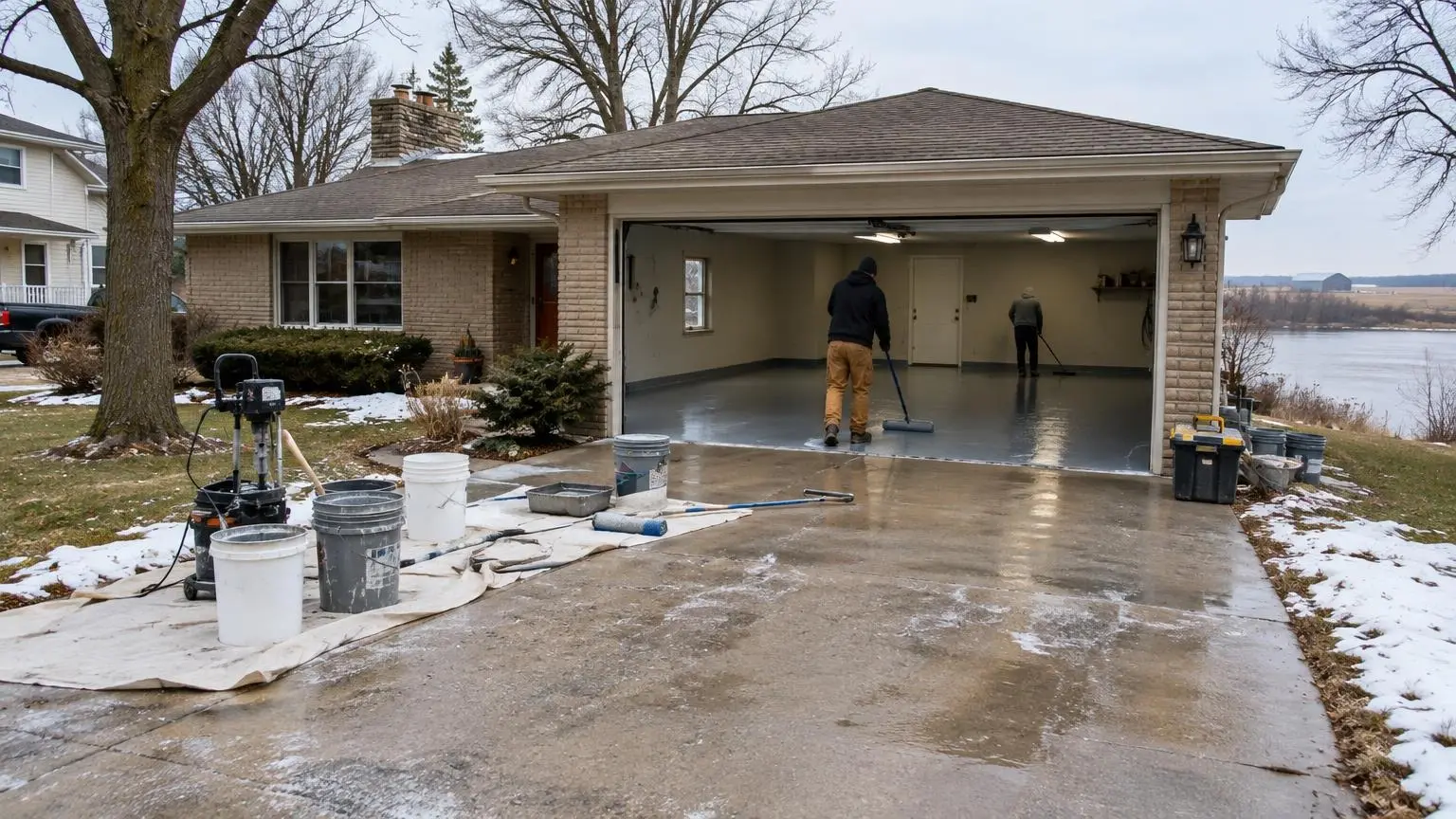 Epoxy Flooring in Janesville, WI
